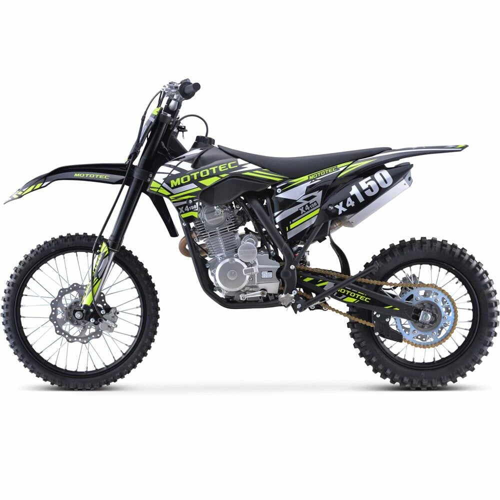 MotoTec X5 250cc 4-Stroke Gas Dirt Bike Black mysite