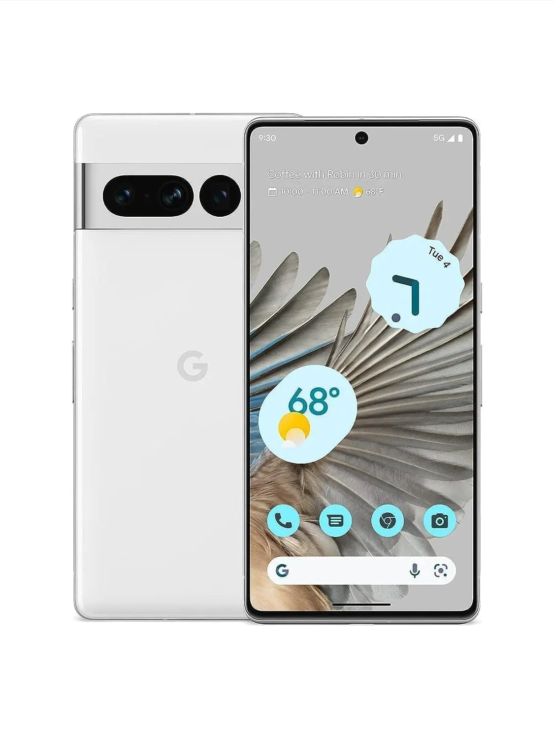 Google Pixel 7 Pro - 5G Android Phone - Unlocked Smartphone with Telephoto , Wide Angle Lens, and 24-Hour Battery - 128GB - Snow mysite