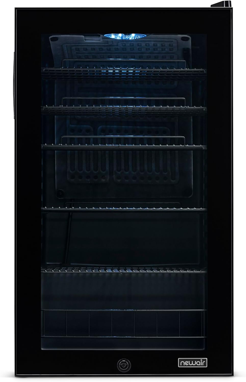 Beverage Refrigerator Cooler | 126 Cans Free Standing with Right Hinge Glass Door | Mini Fridge Beverage Organizer Perfect For Beer, Wine, Soda, And Cooler Drinks mysite