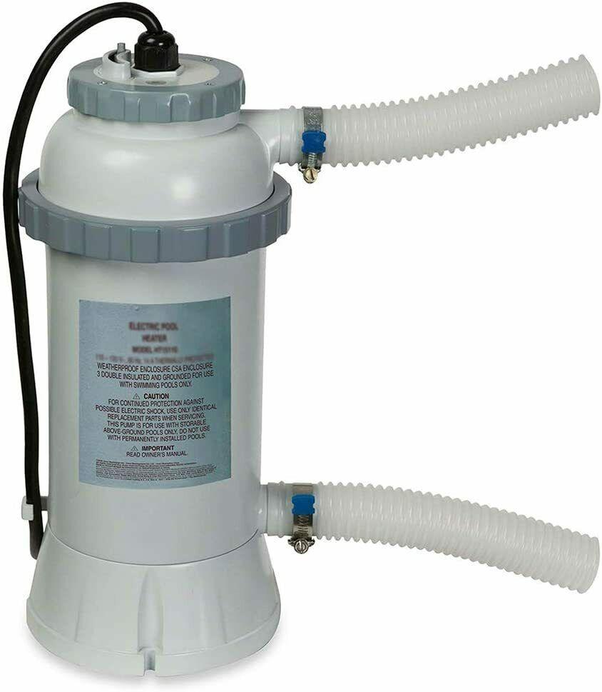 Intex 28684 Electric Pool Heater, 3000W, for Above Ground Pools up to 179 7/8in, Auto Shut-off mysite