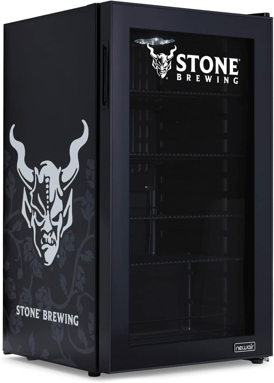 Beverage Refrigerator Cooler | 126 Cans Free Standing with Right Hinge Glass Door | Mini Fridge Beverage Organizer Perfect For Beer, Wine, Soda, And Cooler Drinks mysite