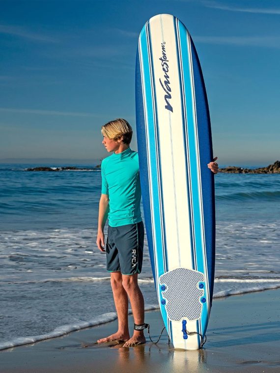 2025 Wavestorm 8ft Classic Longboard Surfboard pinegardens