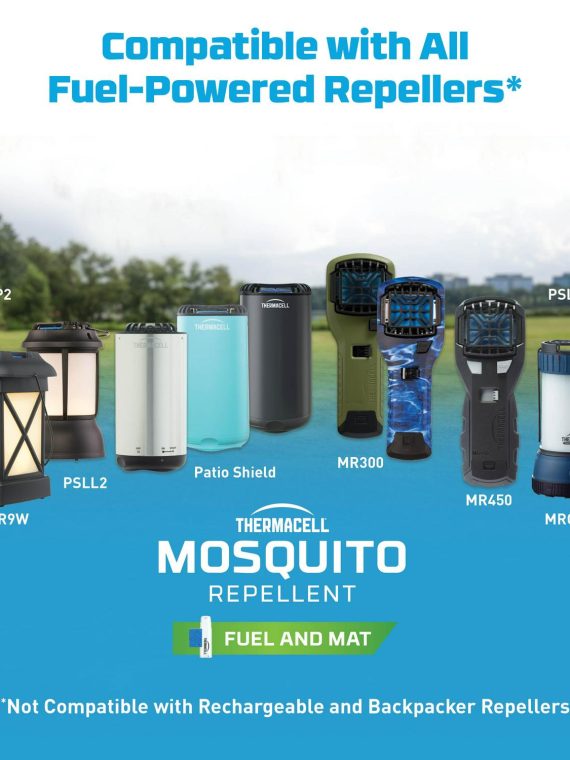 2025 Thermacell Mosquito Repellent Refills with 120-Hour Mosquito Protection, 10 Pack pinegardens