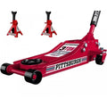 3 Ton Low Profile Floor Jack and Jack Stands Set Steel Hydraulic Car Jack Lift pinegardens