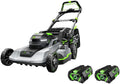EGO Power+ 21-Inch 56V Self-Propelled Cordless Lawn Mower with 2x 4.0Ah Batteries & Rapid Charger, Black pinegardens