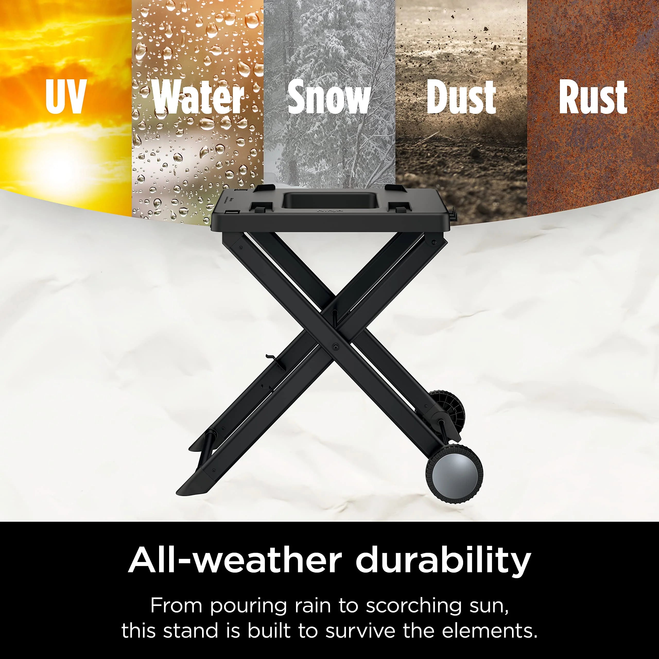 Ninja XSKSTAND Woodfire Collapsible Outdoor Grill Stand mysite