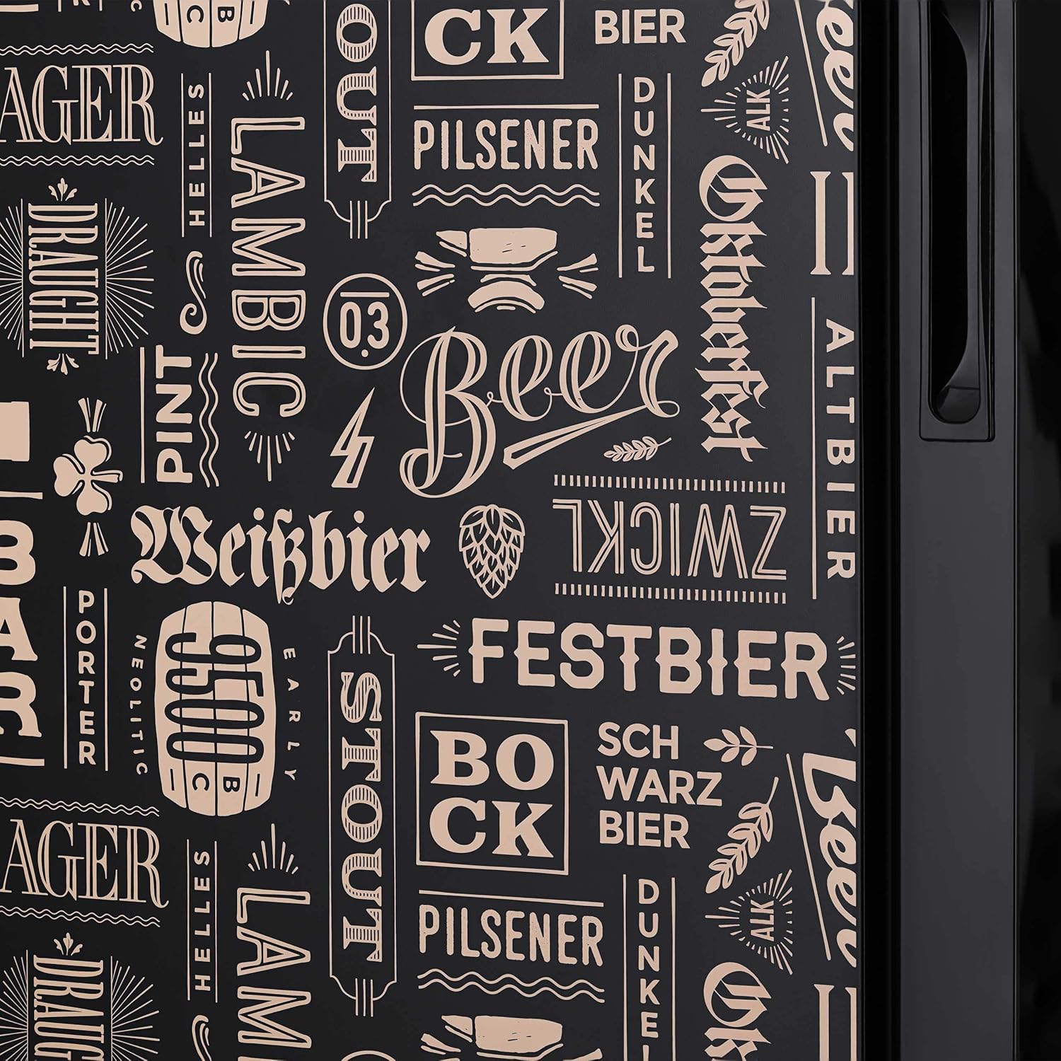 Beverage Refrigerator Cooler | 126 Cans Free Standing with Right Hinge Glass Door | Mini Fridge Beverage Organizer Perfect For Beer, Wine, Soda, And Cooler Drinks mysite