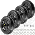Pontuss 13" Flat Free Wheels Replacement for GOR Garden Cart pinegardens