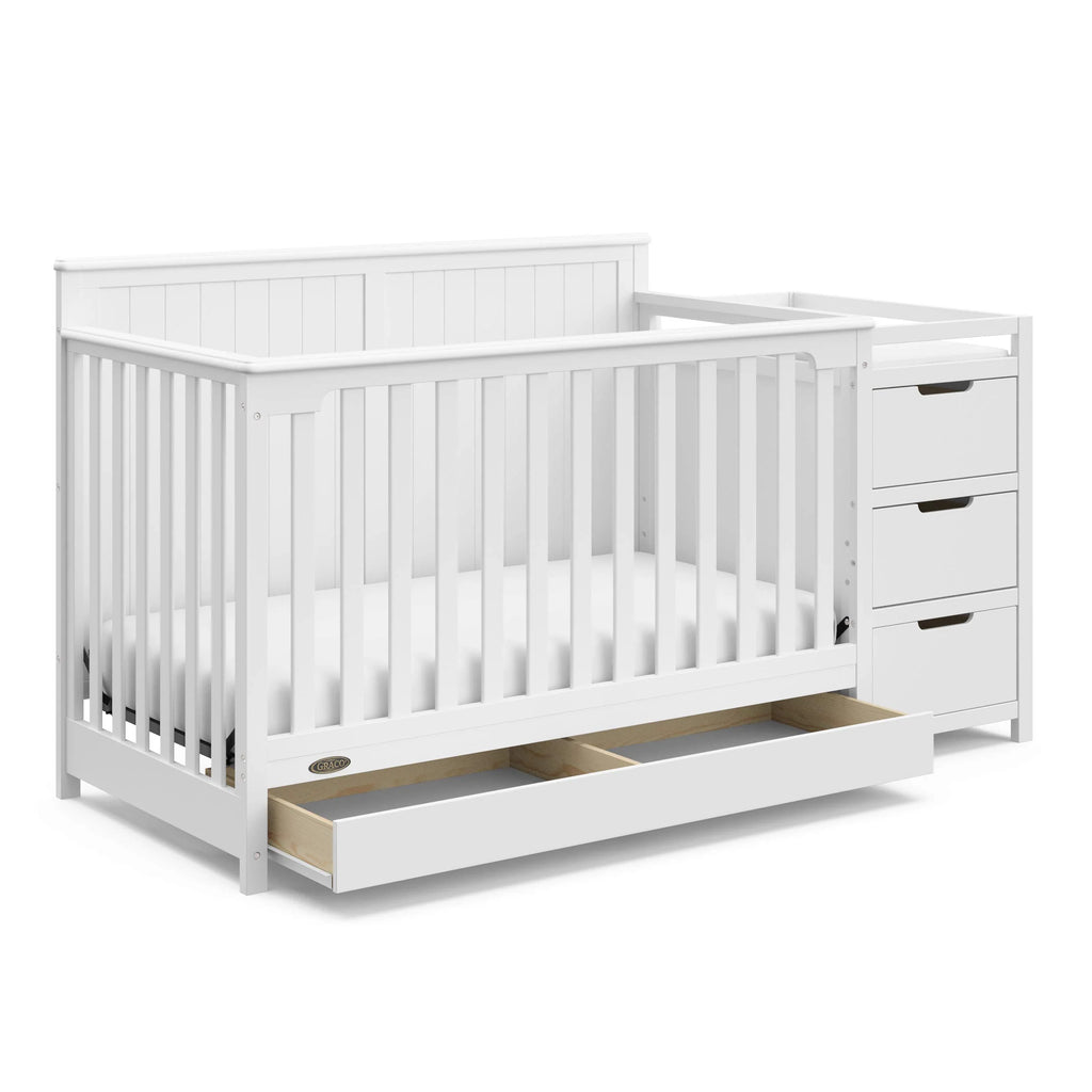 Graco Hadley 5-in-1 Convertible Crib and Changer with Drawer mysite