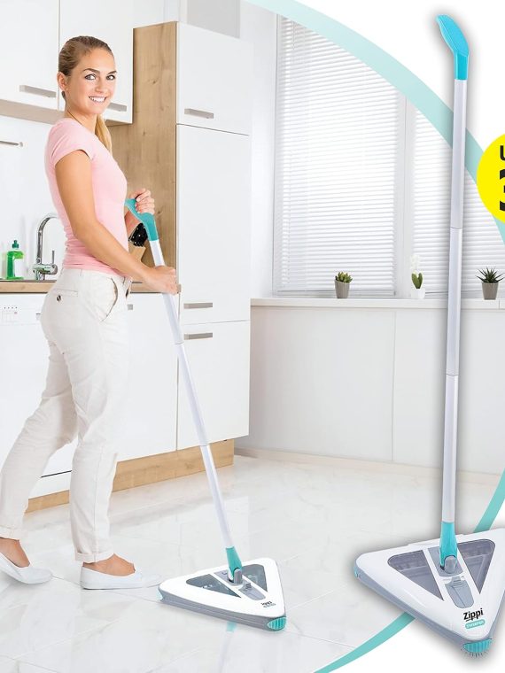 2025 Zippi Sweeper Max- Powerful and Lightweight Sweeper  Perfect for Carpet Hardwood and Tile  Triangular Design Allows for Sweeping in Corners  1000 mAh Rechargeable Battery mysite