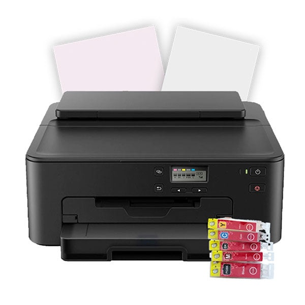 Canon TS702 Edible Inkjet Printer Bundle with Wafer Paper & Edible Ink Cartridges pinegardens