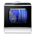 Portable Countertop Dishwasher with 5-Liter Built-In Water Tank and Air-Dry Function, 5 Washing Programs mysite