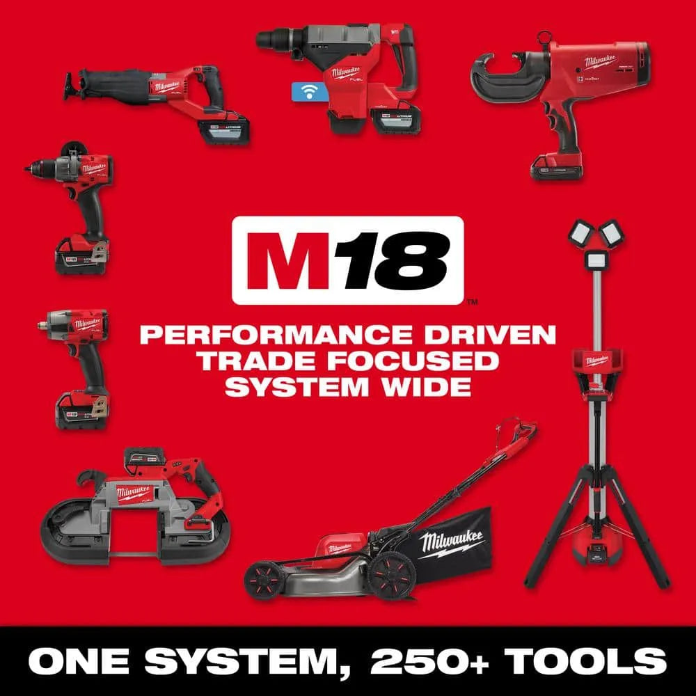 M18 18V Lithium-Ion Brushless Cordless Compact Drill/Impact Combo Kit (2-Tool) W/ (2) 2.0Ah Batteries, Charger & Bag 2892-22CT pinegardens