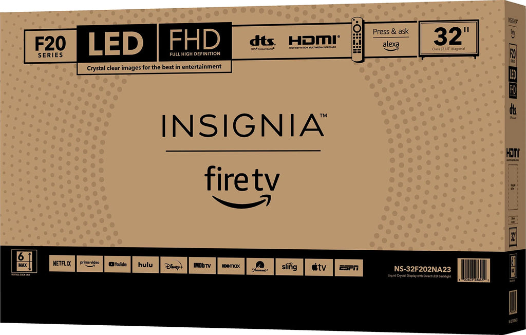 INSIGNIA 32-inch Class Smart Full HD 1080p Fire TV mysite