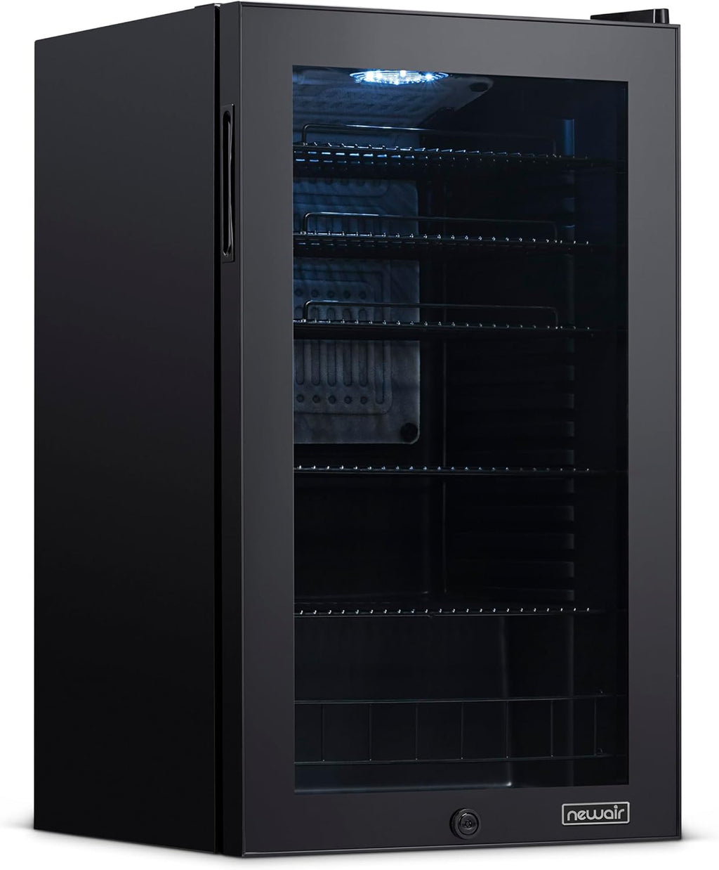 Beverage Refrigerator Cooler | 126 Cans Free Standing with Right Hinge Glass Door | Mini Fridge Beverage Organizer Perfect For Beer, Wine, Soda, And Cooler Drinks mysite