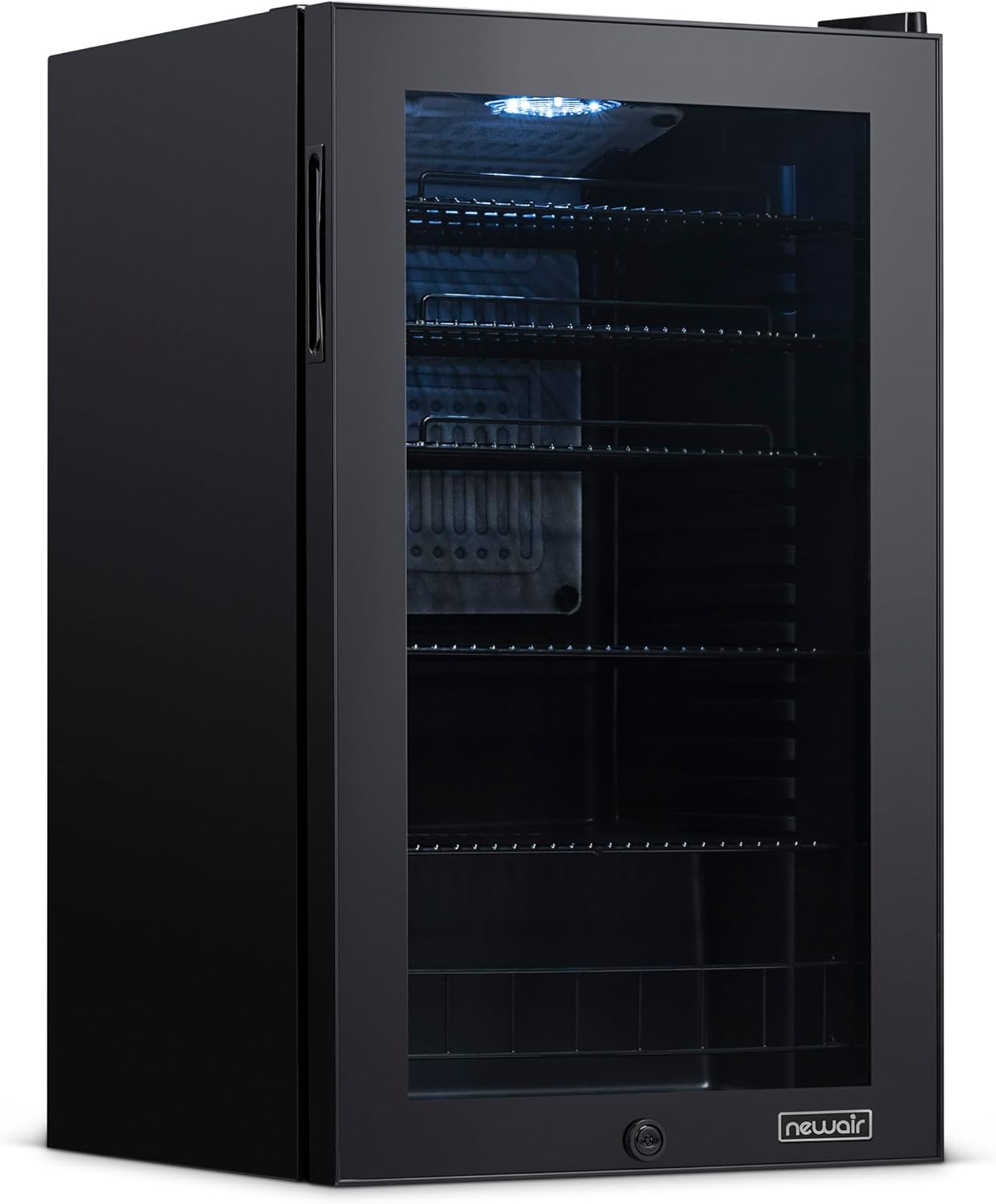 Beverage Refrigerator Cooler | 126 Cans Free Standing with Right Hinge Glass Door | Mini Fridge Beverage Organizer Perfect For Beer, Wine, Soda, And Cooler Drinks mysite
