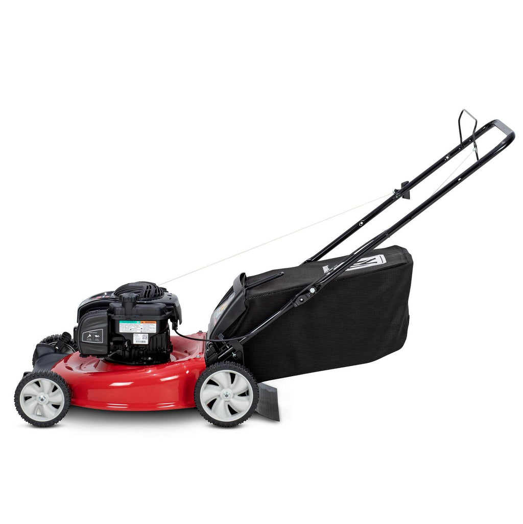 Yard Machines 21′′ Gas Push Lawn Mower, 140cc Briggs & Stratton Engine, Steel Deck, 3-in-1 Cutting pinegardens