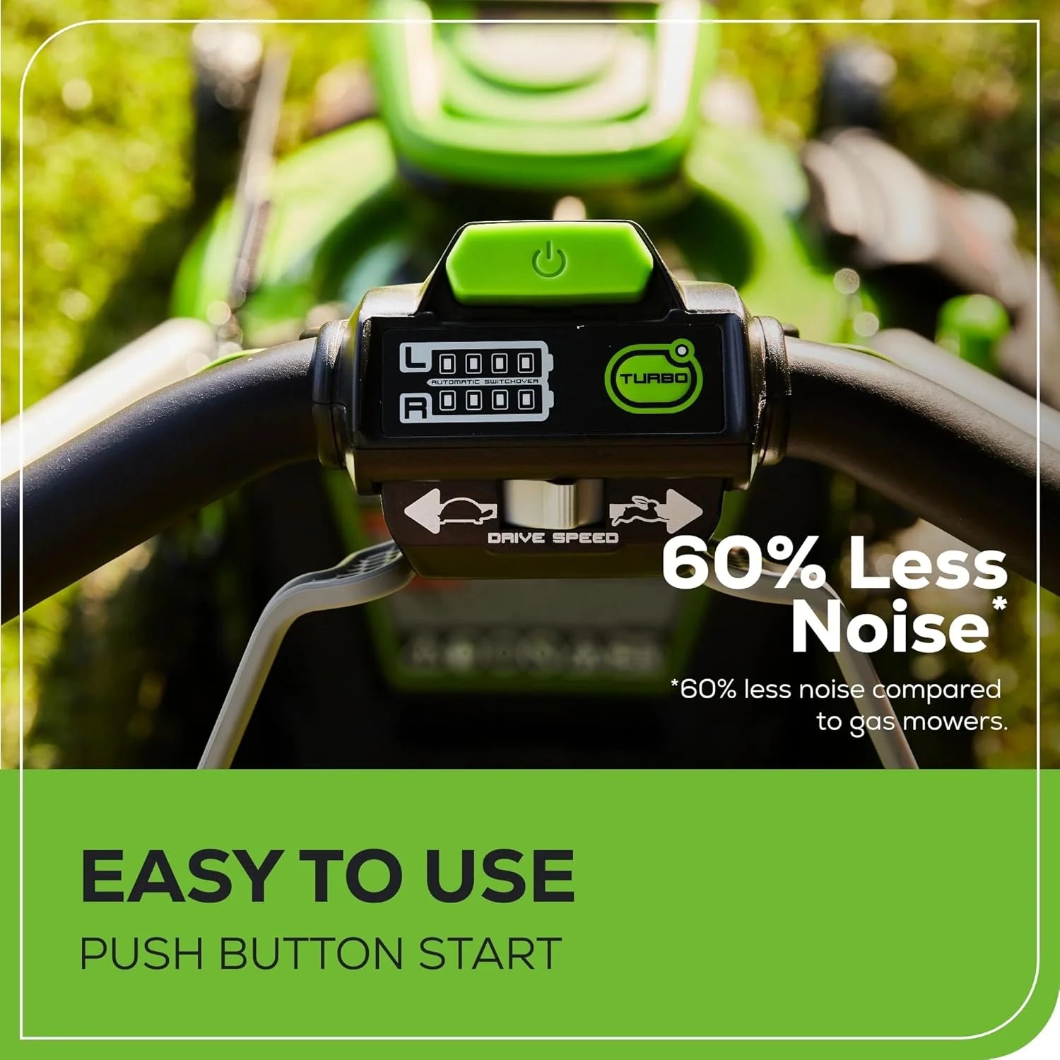 Greenworks 60V 21” Cordless Lawn Mower pinegardens