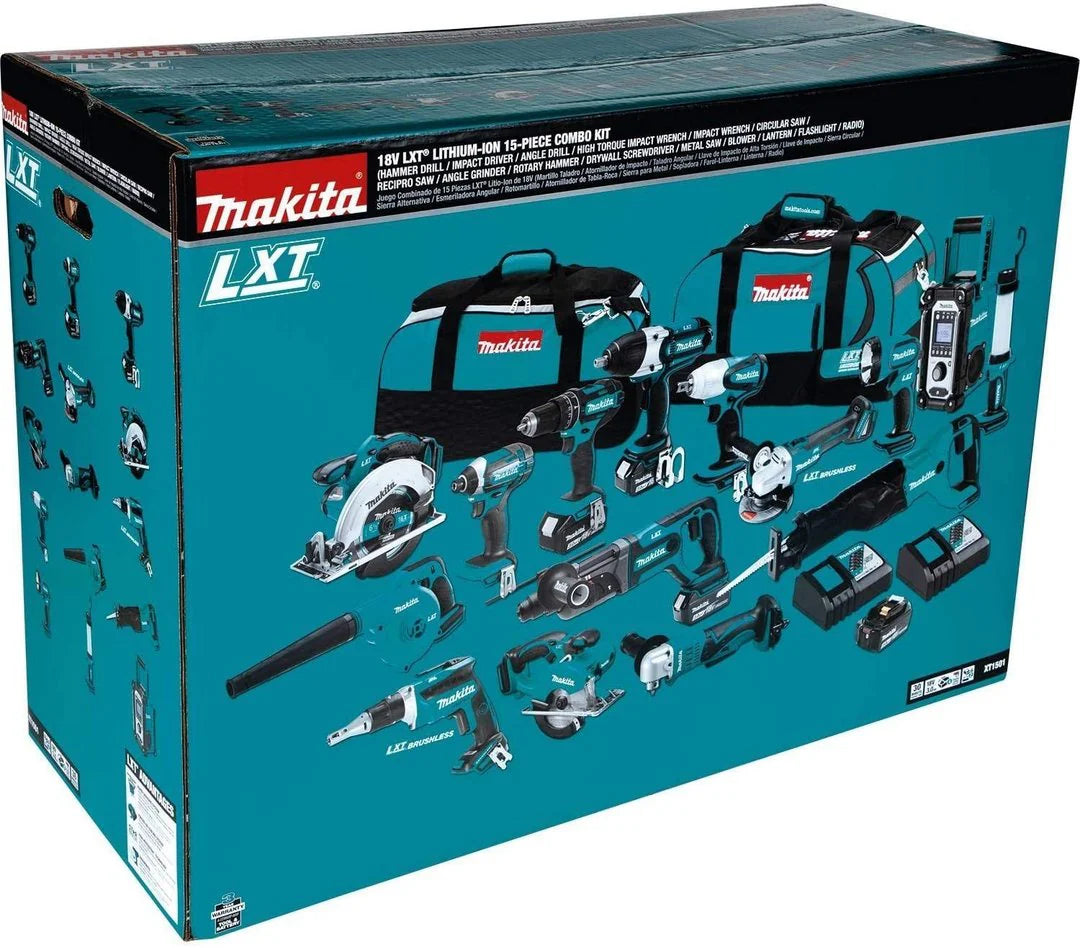 15 Tool Combination Kit With Charger pinegardens