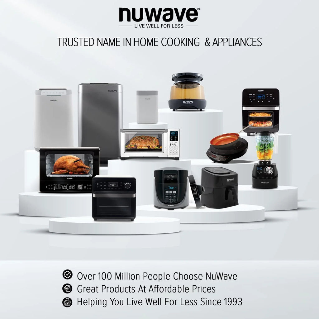 Nuwave Bravo Convection Toaster Ovens Air Fryer Combo pinegardens