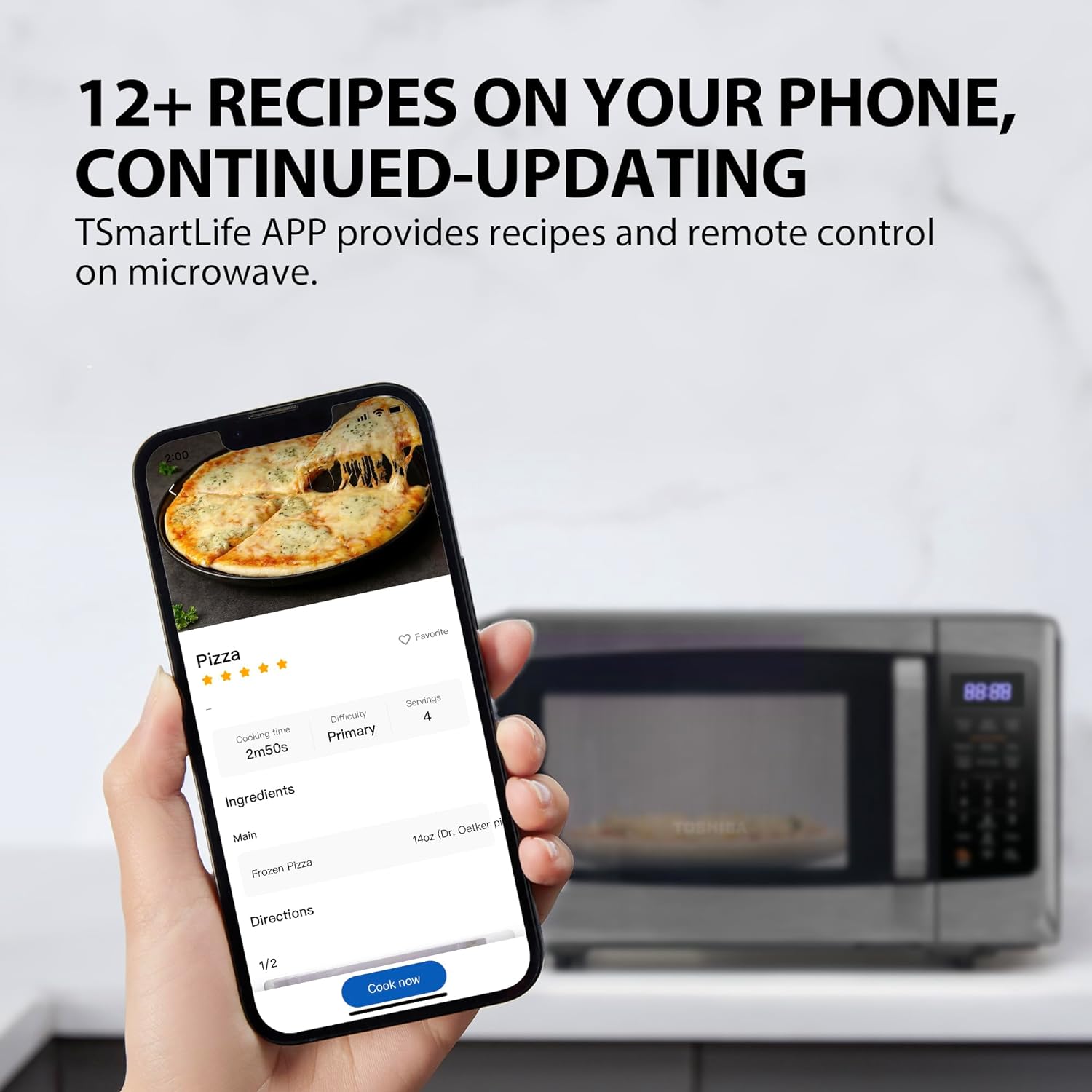 TOSHIBA 4-in-1 ML-EC42P(SS) Countertop Microwave Oven, Smart Sensor, Convection, Air Fryer Combo, Mute Function, Position Memory 13.6" Turntable, 1.5 Cu Ft, 1000W, Silver mysite