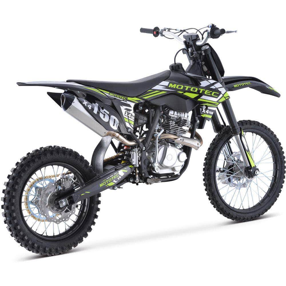 MotoTec X5 250cc 4-Stroke Gas Dirt Bike Black mysite
