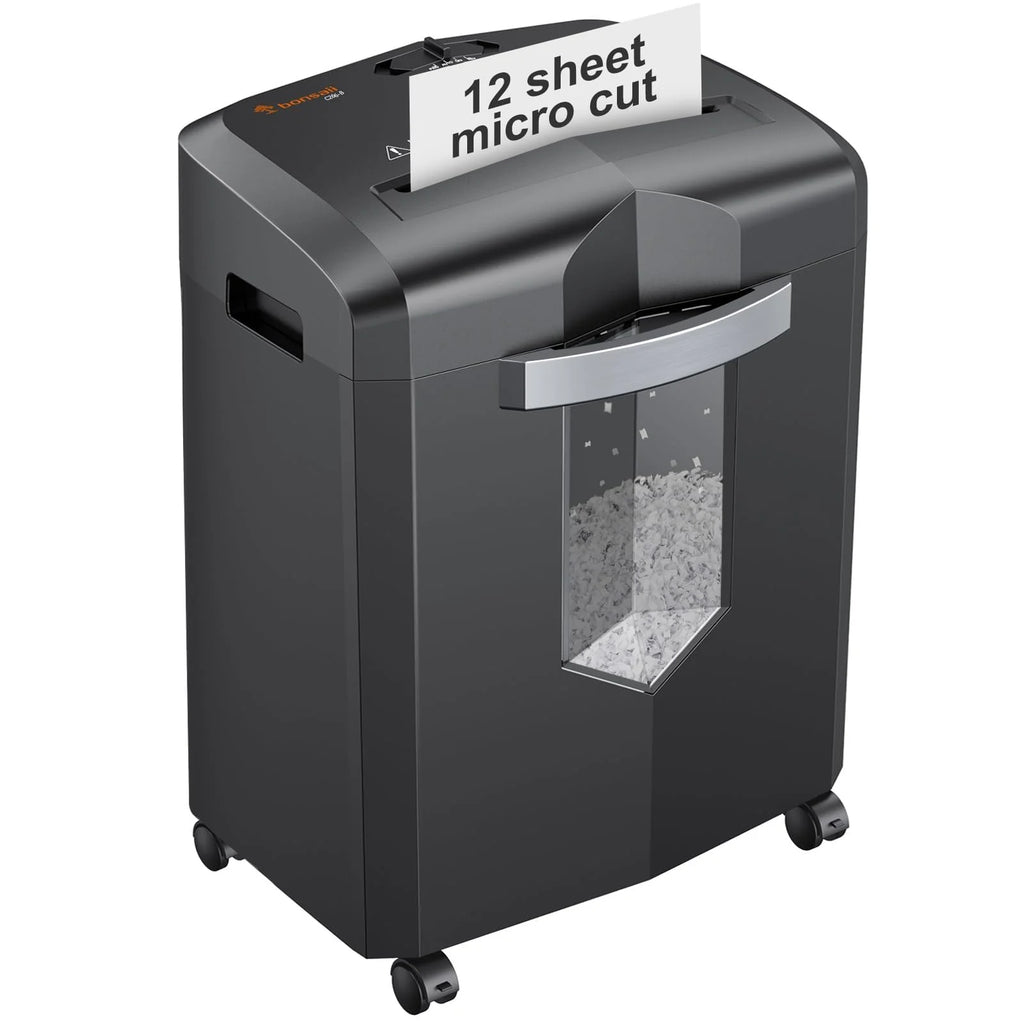 Bonsaii 12-Sheet Micro Cut Shredders for Home Office mysite