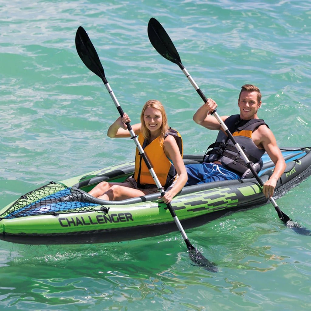 Intex Challenger K2 Inflatable Kayak with Oars and Hand Pump mysite