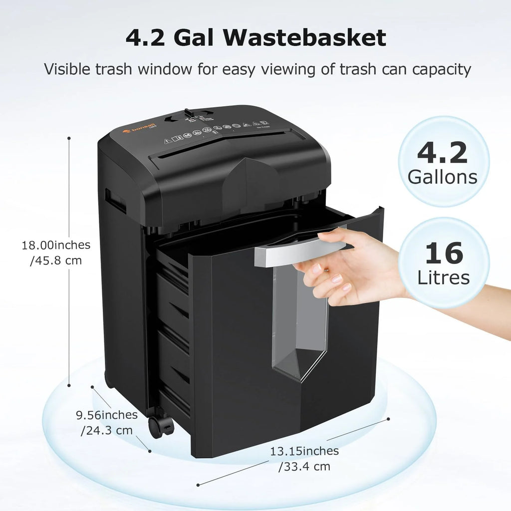 Bonsaii 12-Sheet Micro Cut Shredders for Home Office mysite