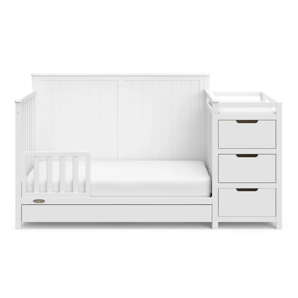 Graco Hadley 5-in-1 Convertible Crib and Changer with Drawer mysite
