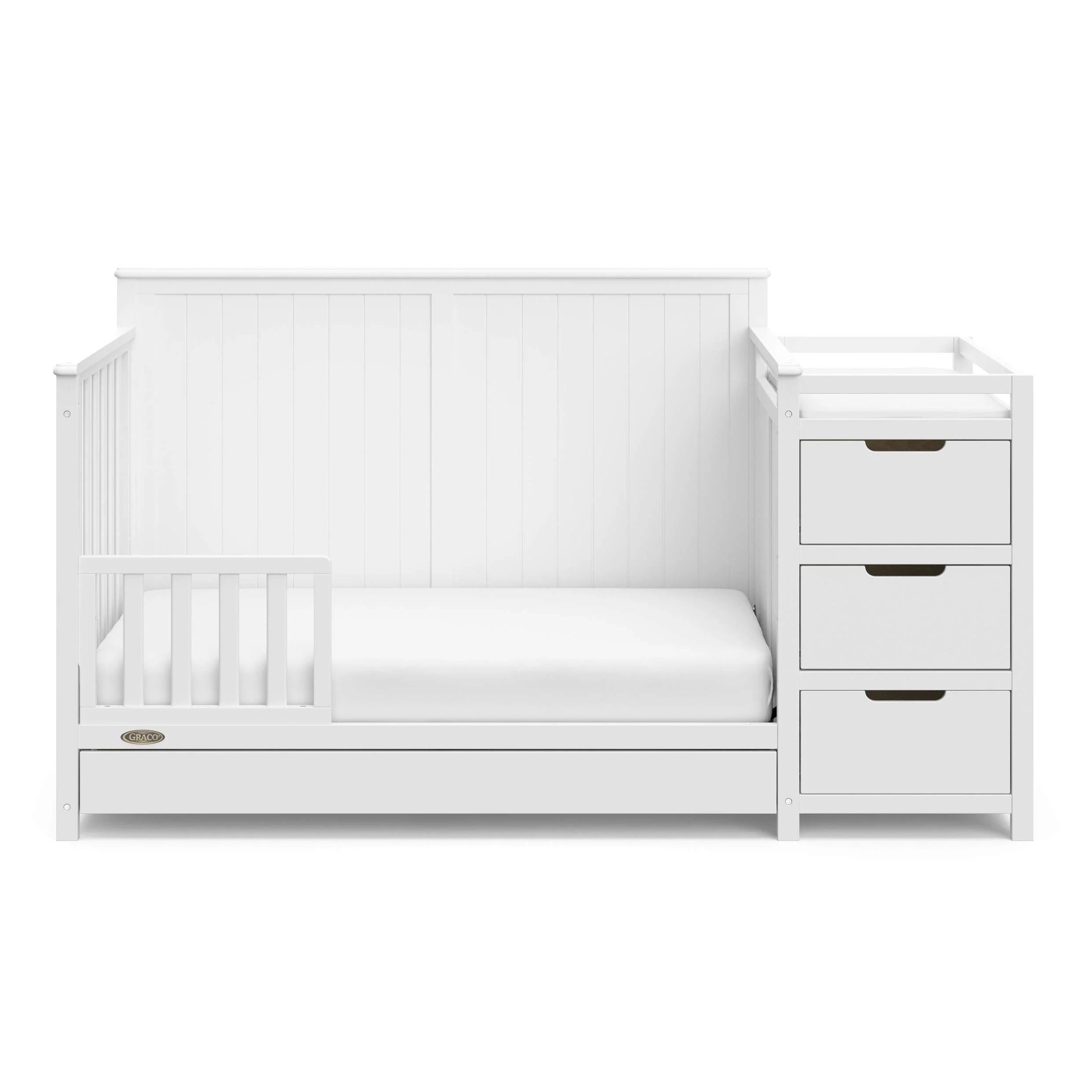 Graco Hadley 5-in-1 Convertible Crib and Changer with Drawer mysite