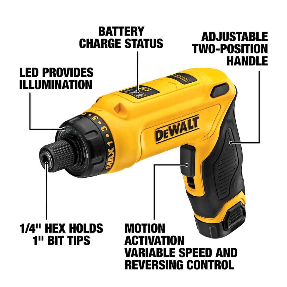 8V MAX Cordless Gyroscope Screwdriver Kit pinegardens