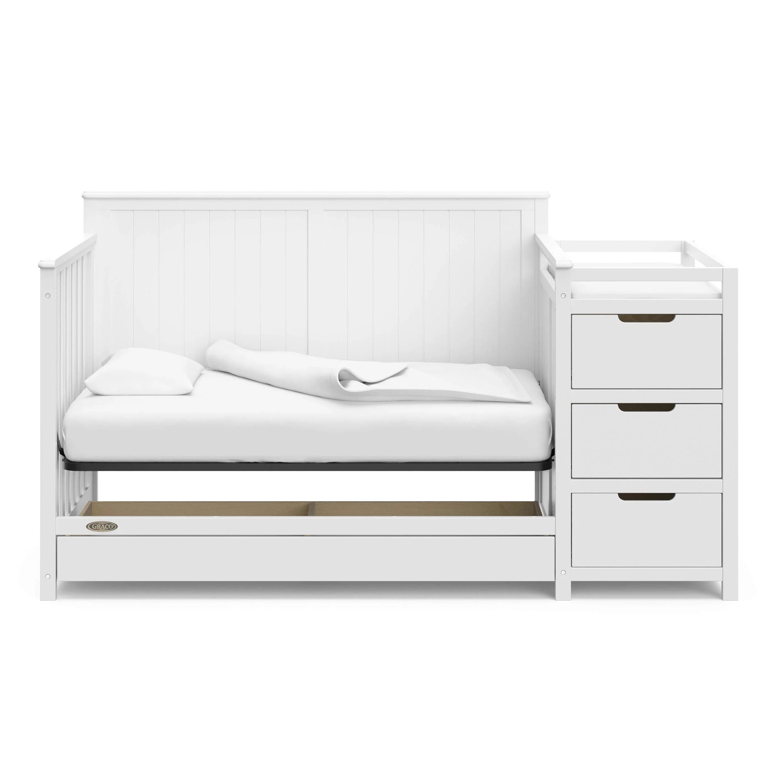 Graco Hadley 5-in-1 Convertible Crib and Changer with Drawer mysite