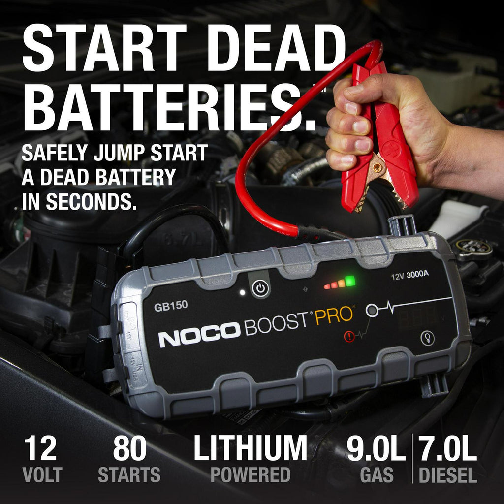 Boost Pro GB150 3000A 12V UltraSafe Portable Lithium Jump Starter mysite