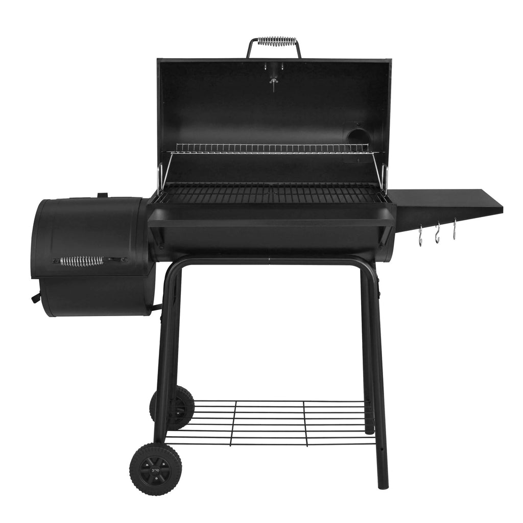 Royal Gourmet 30" BBQ Charcoal Grill and Offset Smoker pinegardens