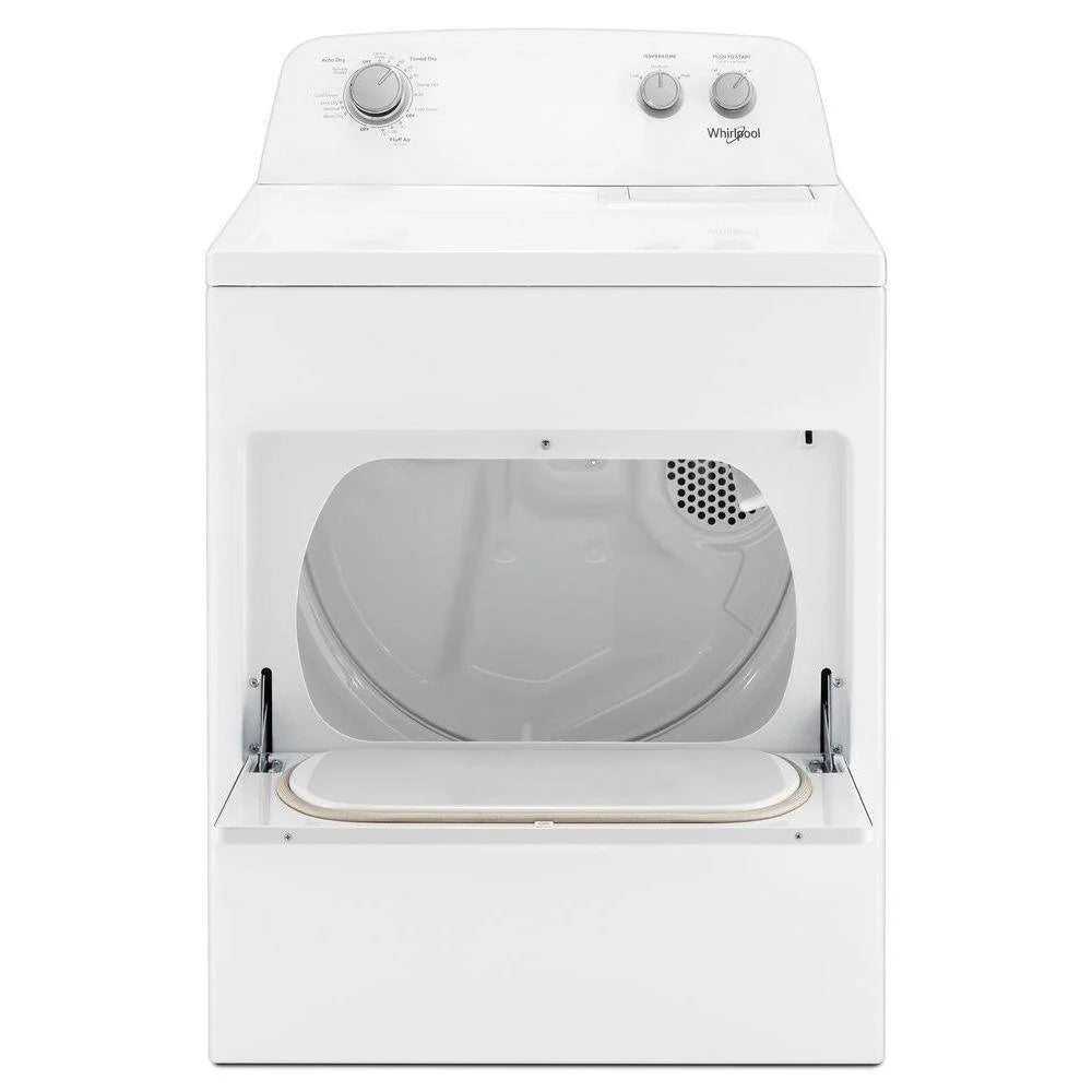 Whirlpool 7.0 cu. ft. electric clothes dryer, AutoDry™ system, Wrinkle Shield™, white (2025 model year) pinegardens