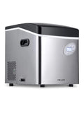 Newair Portable Ice Maker 50 lb. Daily, 12 Cubes in Under 7 Minutes - Compact Countertop Design - 3 Size Bullet Shaped Ice - for Kitchen/Office/RV/Bar - Stainless Steel pinegardens