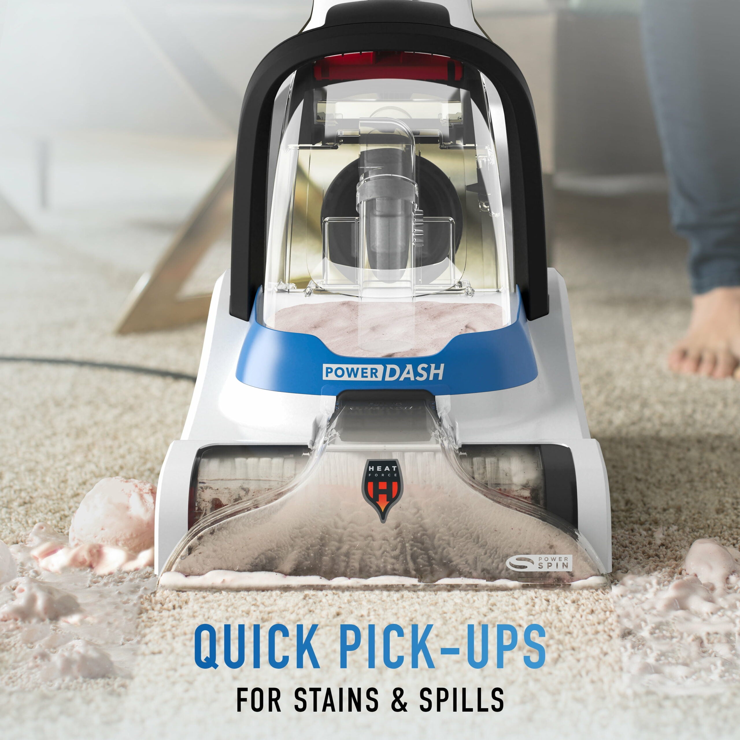 Hoover PowerDash Pet Carpet Cleaner FH50710CN, Compact Lightweight with HeatForce & PowerSpin Brush pinegardens