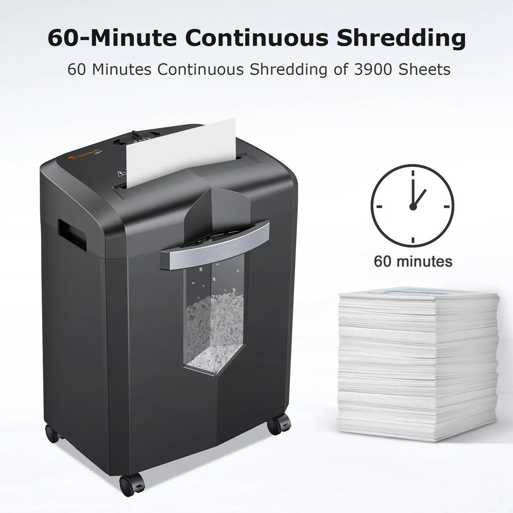 Bonsaii 12-Sheet Micro Cut Shredders for Home Office mysite
