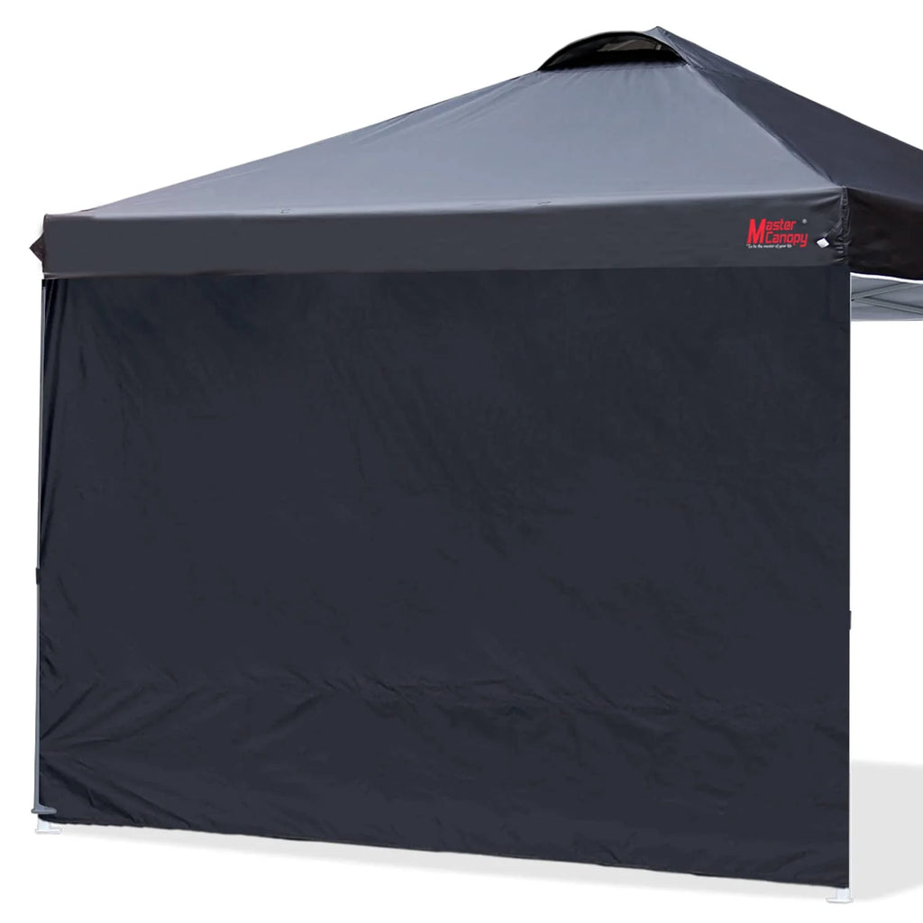 MASTERCANOPY Durable Pop-up Canopy Tent with 1 Sidewall pinegardens