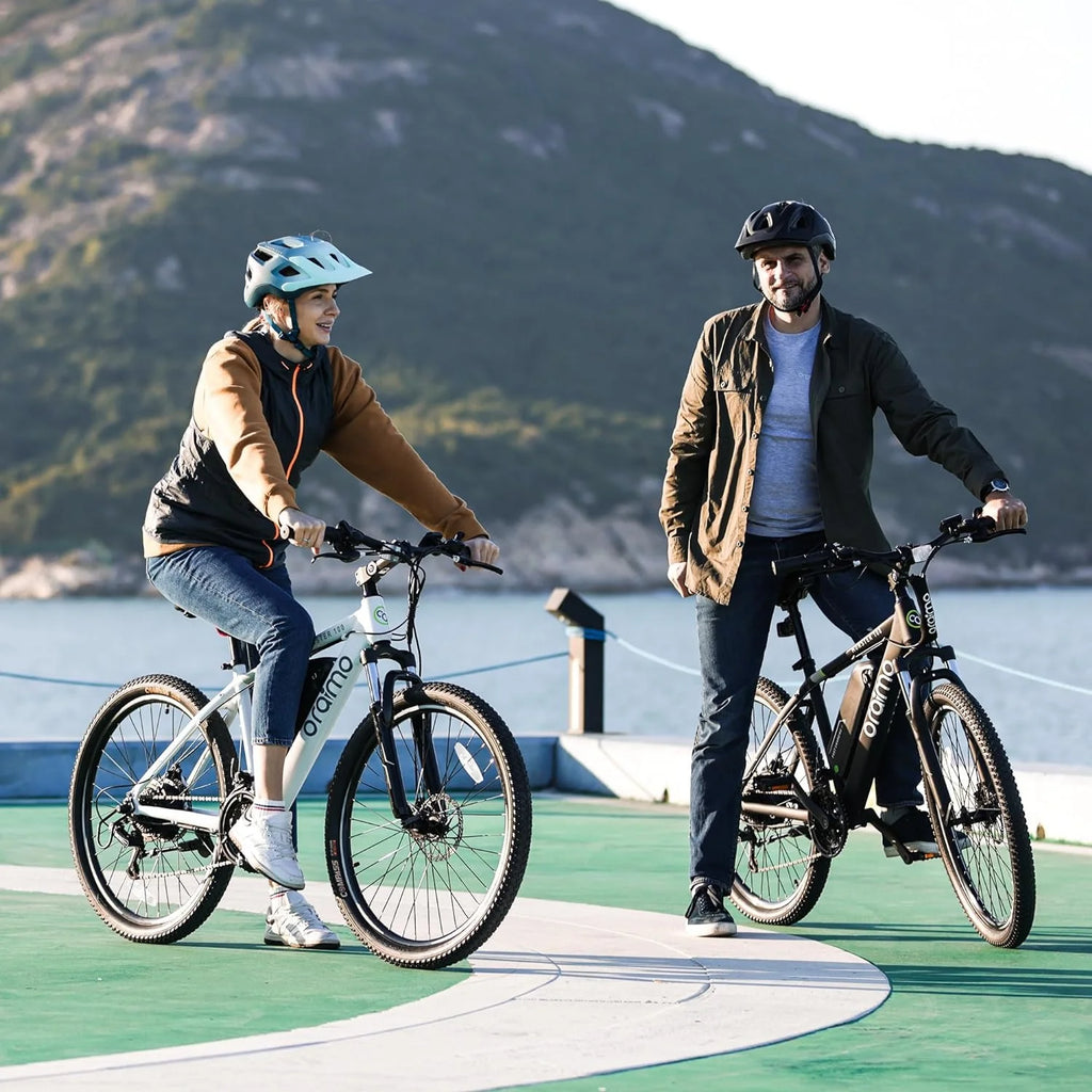 Adult Electric Bike, 350W BAFANG Motor (500W Peak), 4A 3H Fast Charging, 468Wh Li-Ion Battery, 21 Speed Gears, Air Saddle, 45 Miles 20 MPH 26" Mountain Bike Electric Bike, ANSI/CAN/UL2849 Compliant pinegardens
