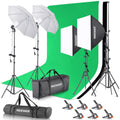 NEEWER Photography Lighting kit with Backdrops pinegardens