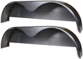72×10-3/4 Tandem Axle Steel Trailer Fender with Back Plate Welded In (2-Pack) pinegardens