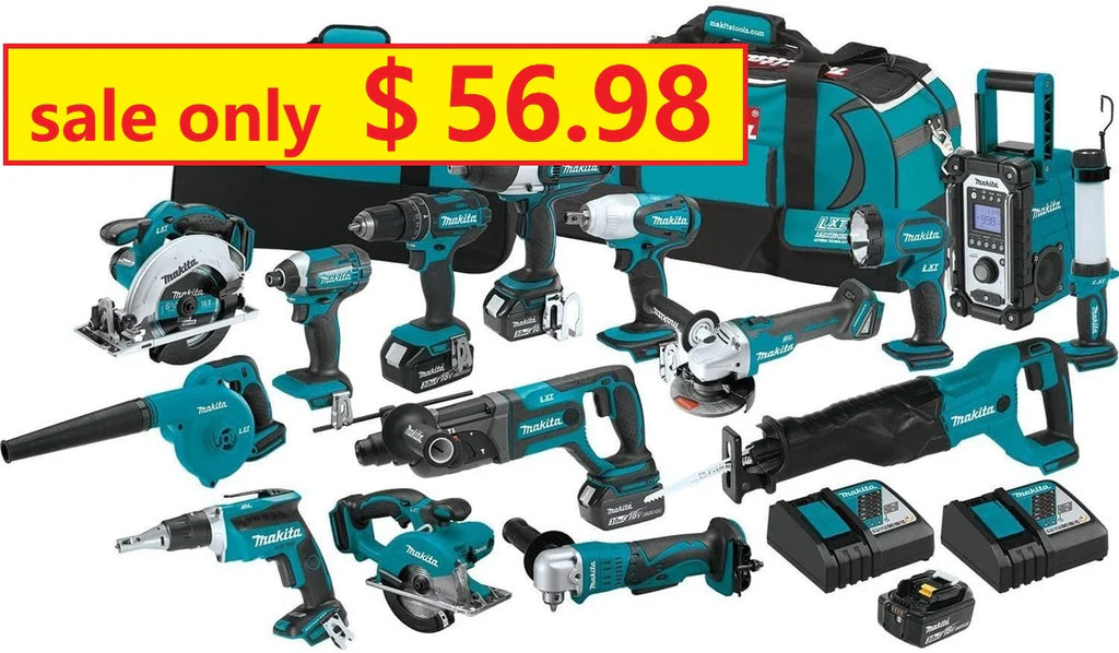 15 Tool Combination Kit With Charger pinegardens