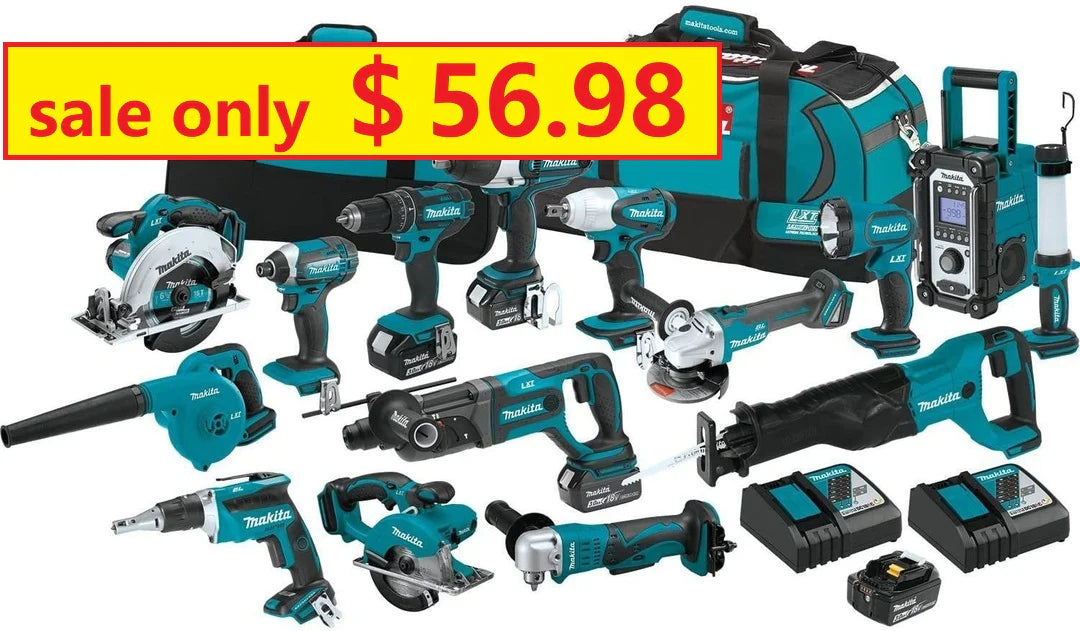 15 Tool Combination Kit With Charger pinegardens