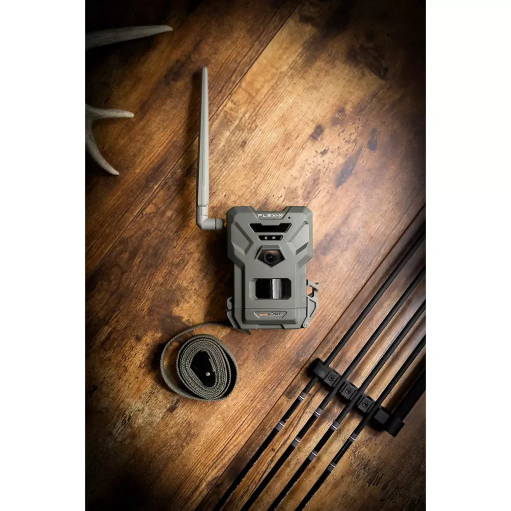 SpyPoint Flex-M Trail Camera Twin Pack, 28MP, 0.4s Trigger, Infrared Flash, SD Cards Included pinegardens