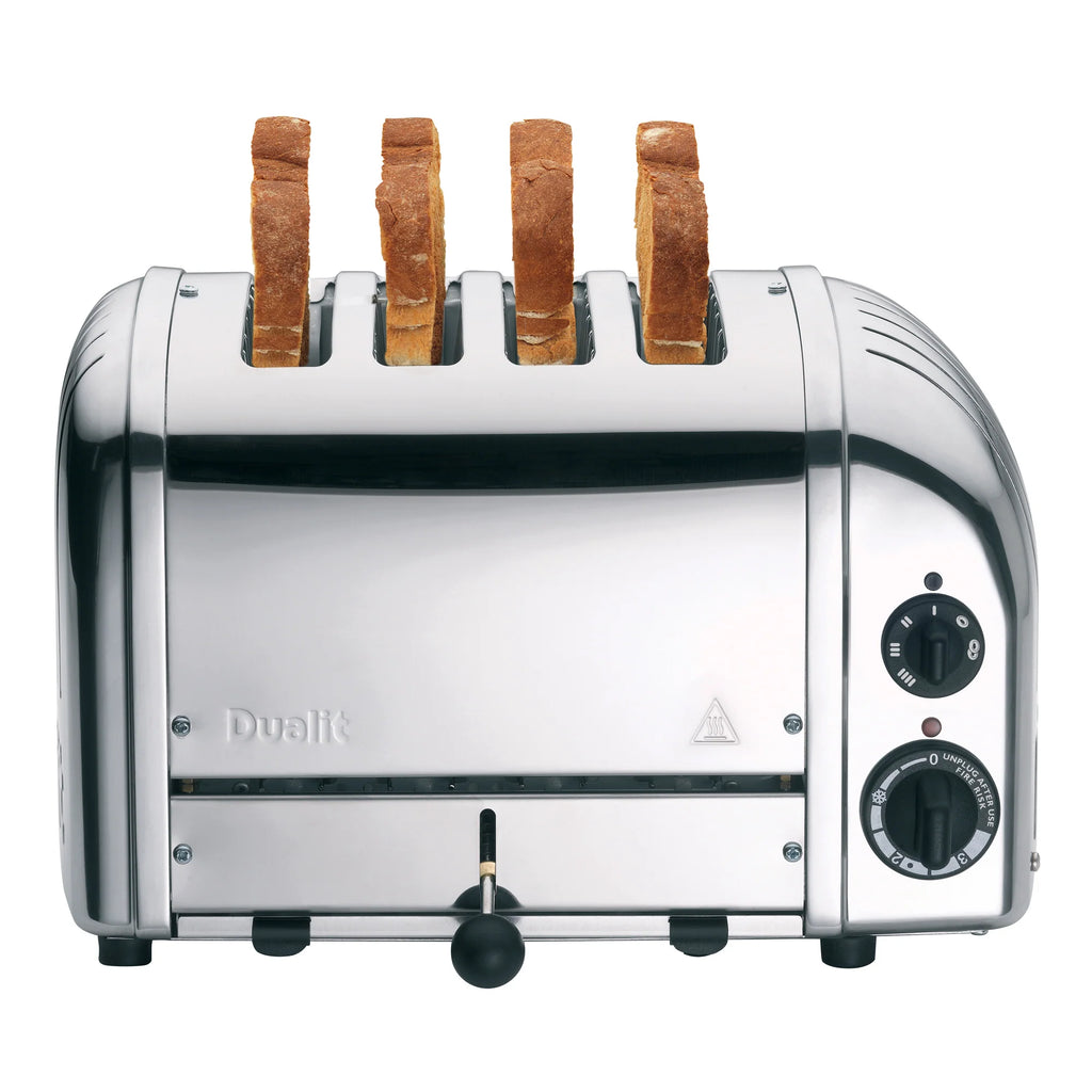 Dualit New Generation Classic 4-Slice Toaster in Stainless Steel pinegardens