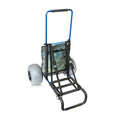 My Beach Cart Heavy Duty Folding Cart with 12′′ Balloon Tires, Aluminum Frame, Adjustable Handle, Large Mesh Bag for Sand pinegardens