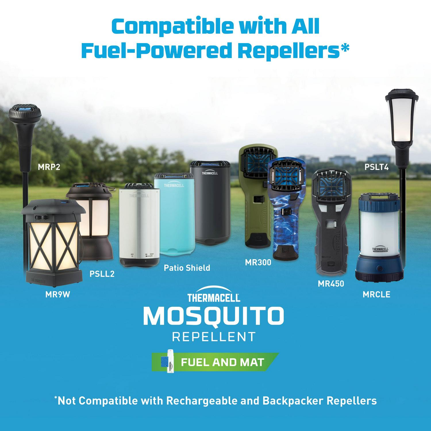 2025 Thermacell Mosquito Repellent Refills with 120-Hour Mosquito Protection, 10 Pack pinegardens