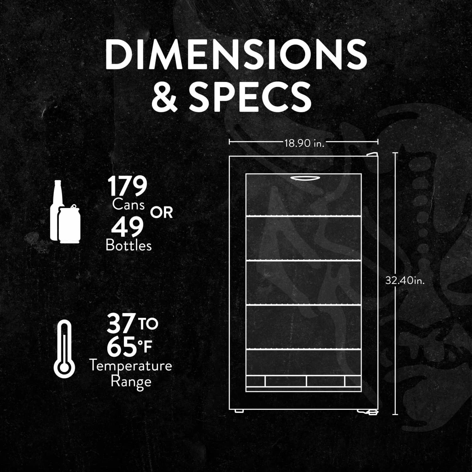 Beverage Refrigerator Cooler | 126 Cans Free Standing with Right Hinge Glass Door | Mini Fridge Beverage Organizer Perfect For Beer, Wine, Soda, And Cooler Drinks mysite